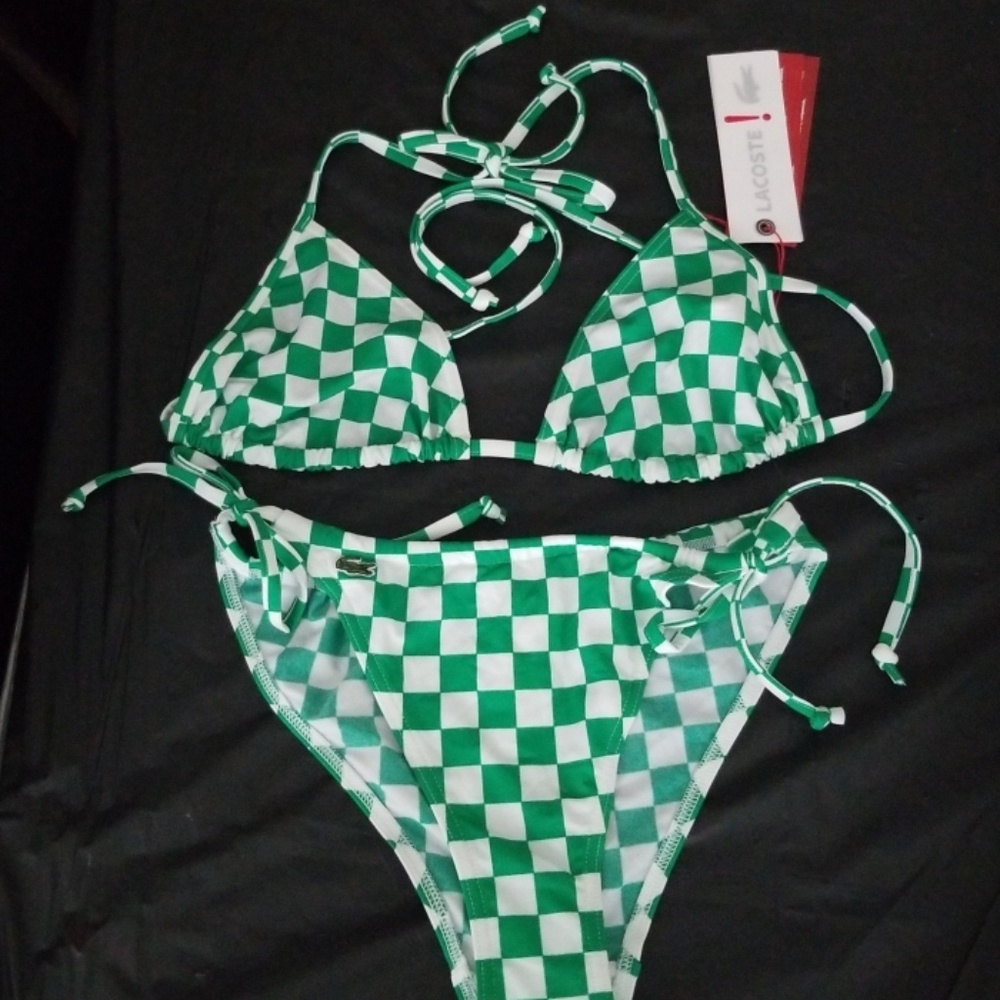 New and original Lacoste bikini swimwear